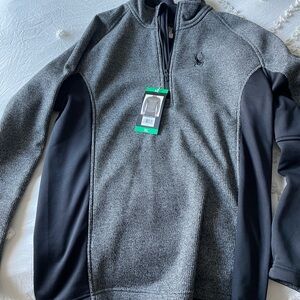 Men’s Spyder Quarter-Zip Pullover Baselayer
